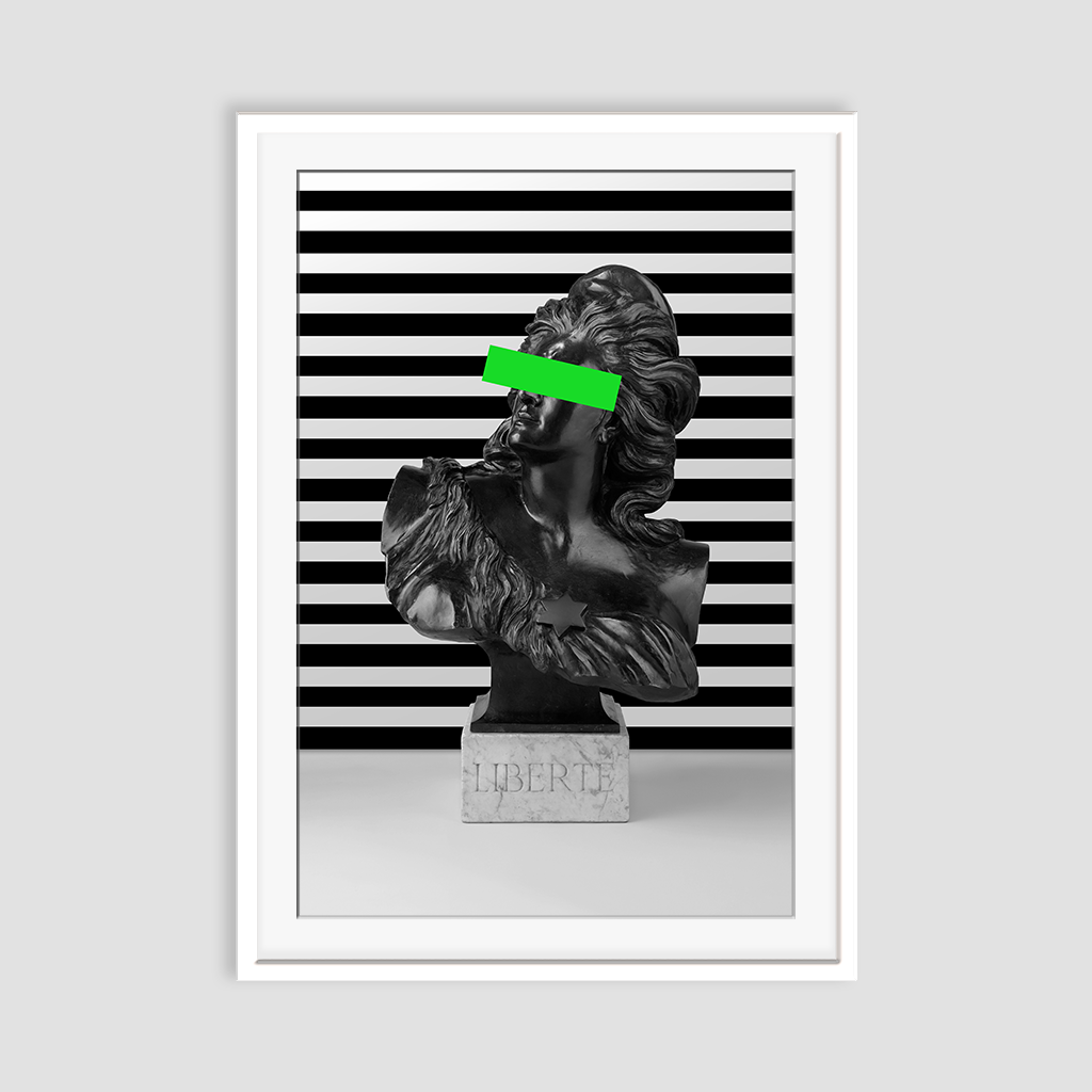 Lady Liberté No 2 - Art Print