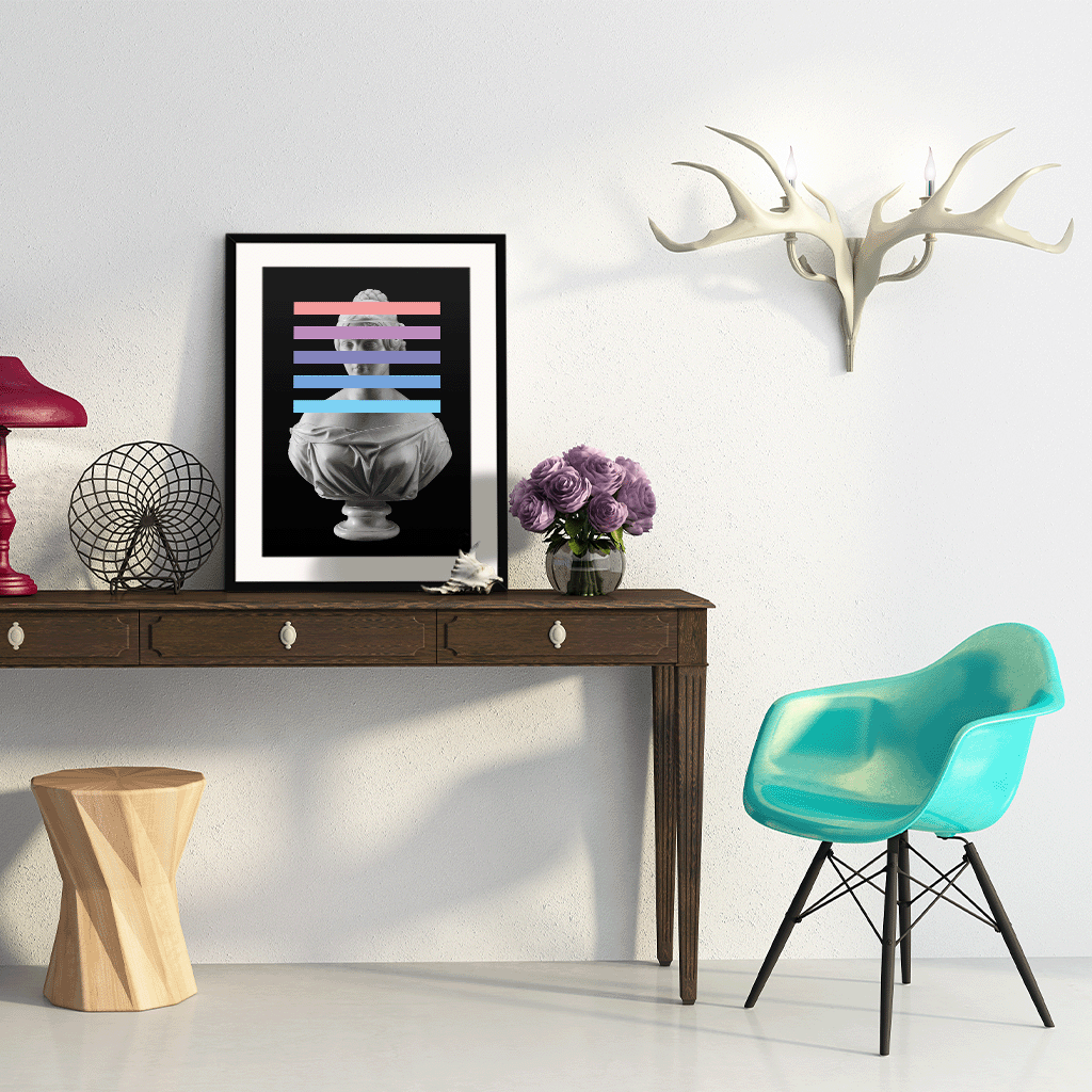 The Unknown Lady No 1 - Art Print