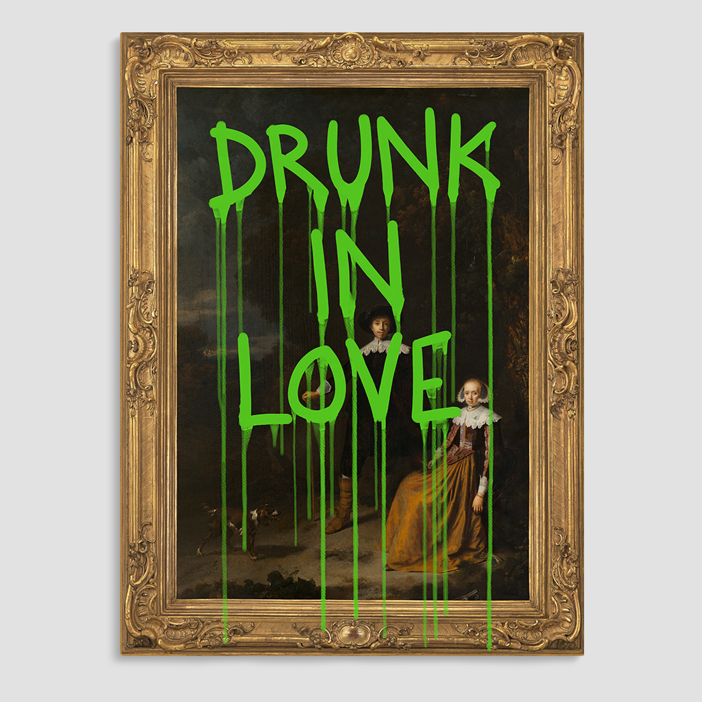 Drunk in Love Canvas Print