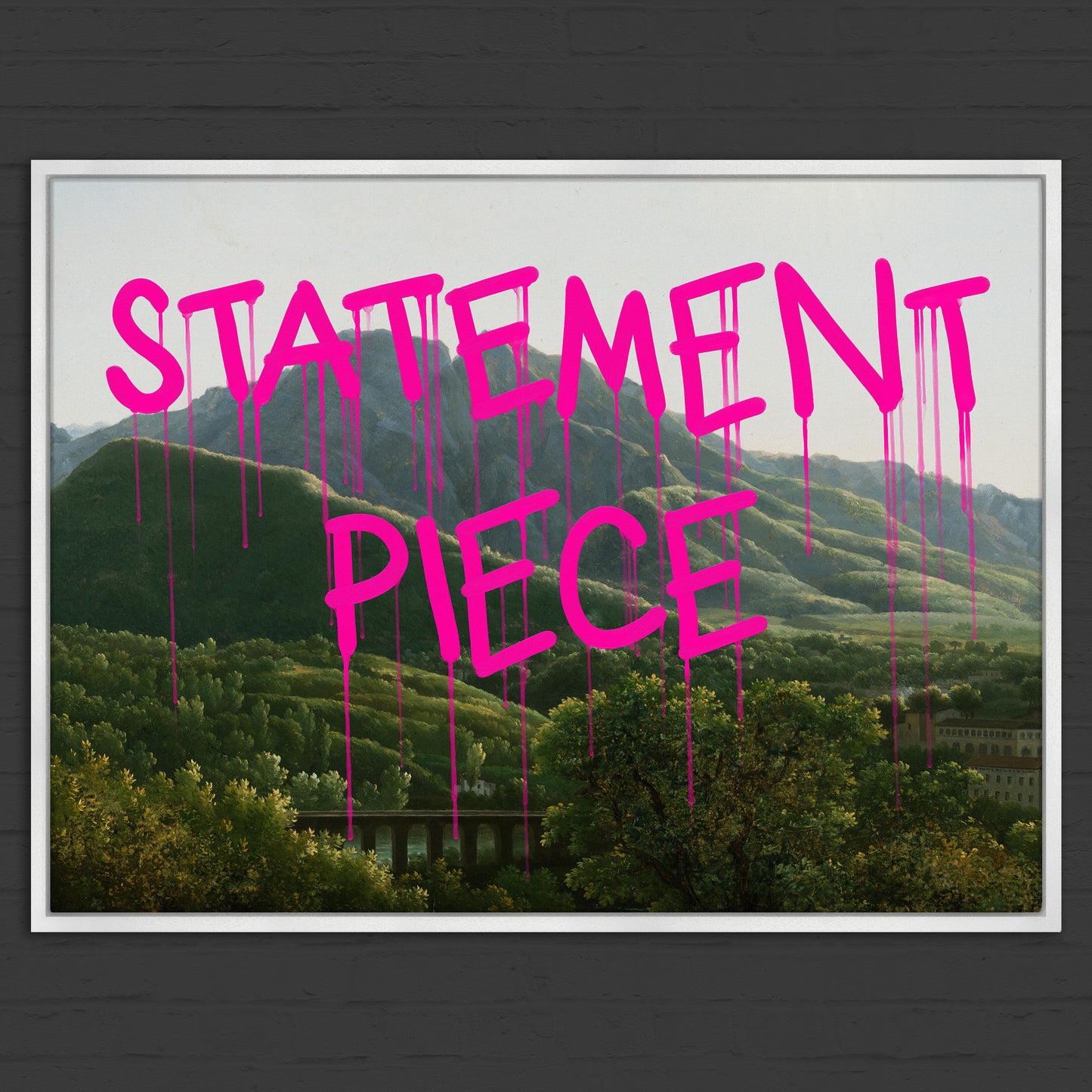 Statement Piece Canvas Print