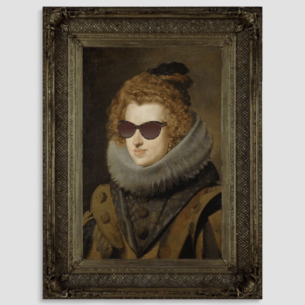 Eclectic Art Prints - "Resting Bitch Face"