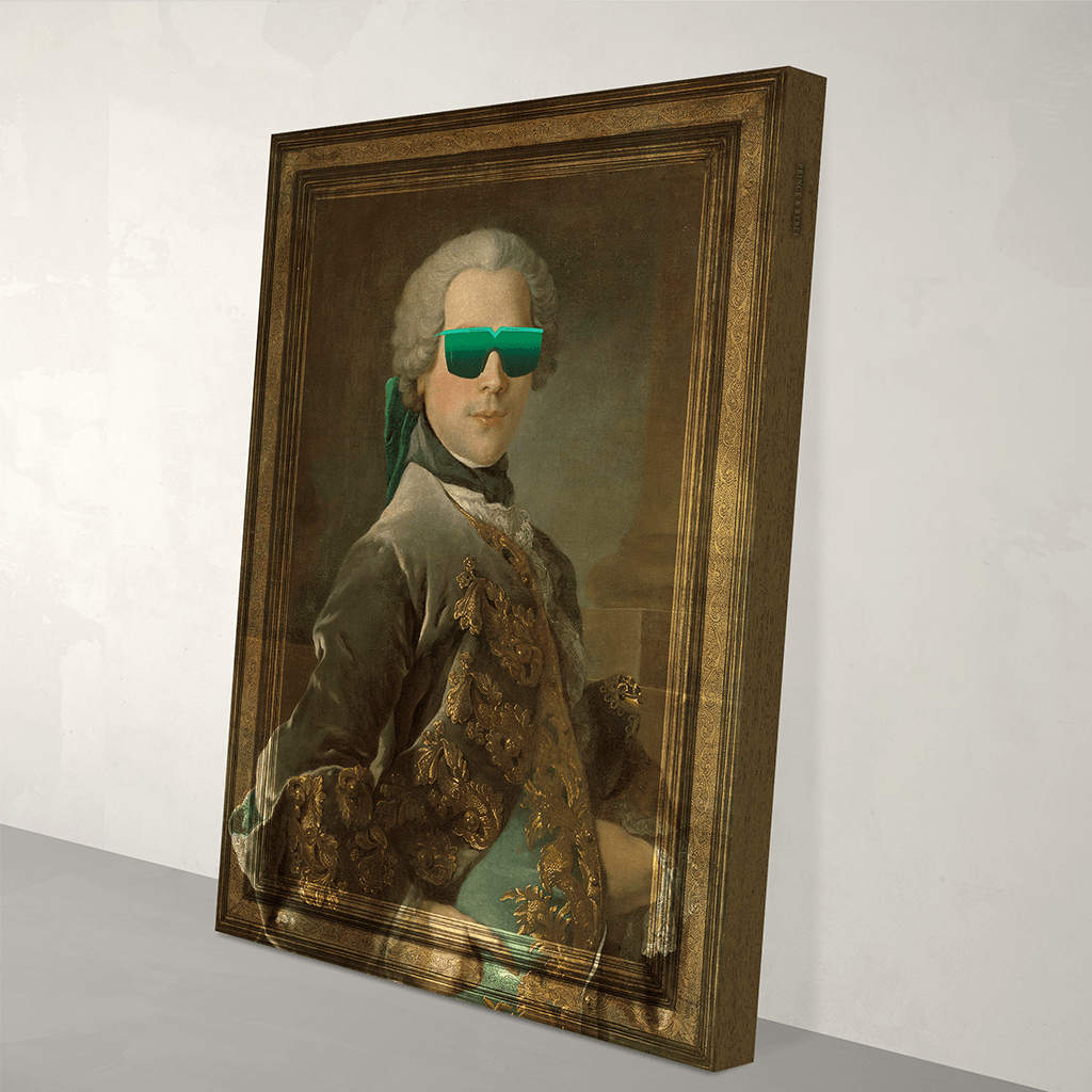 Informal Isaac Canvas Print