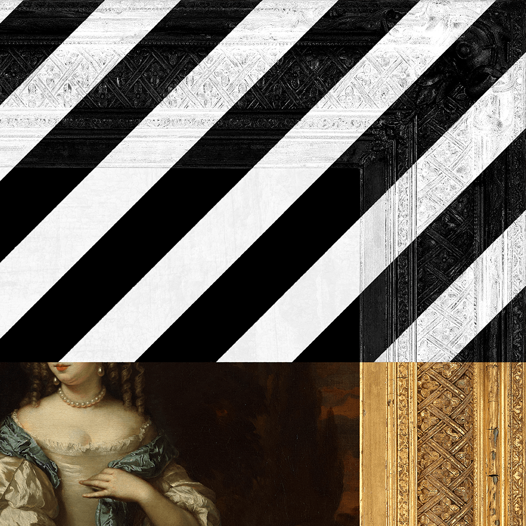 LIMITED EDITION: The Striped Lady Canvas Print