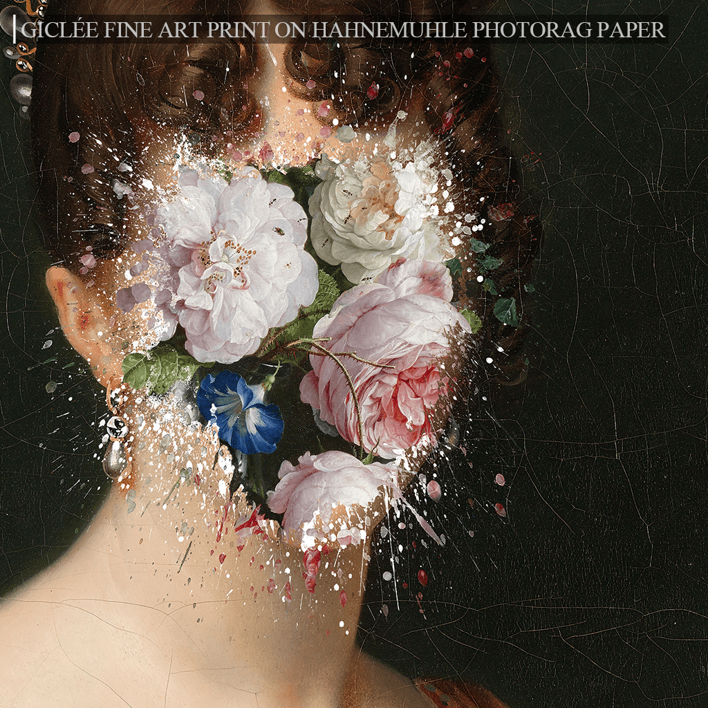 Horticultural Hortense - Fine Art Print on Paper