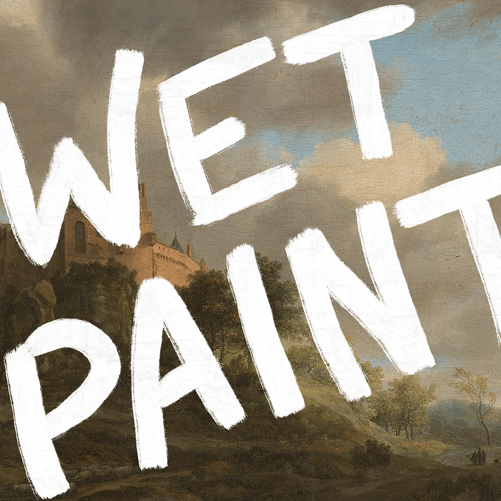 Wet Paint - Fine Art Print on Paper