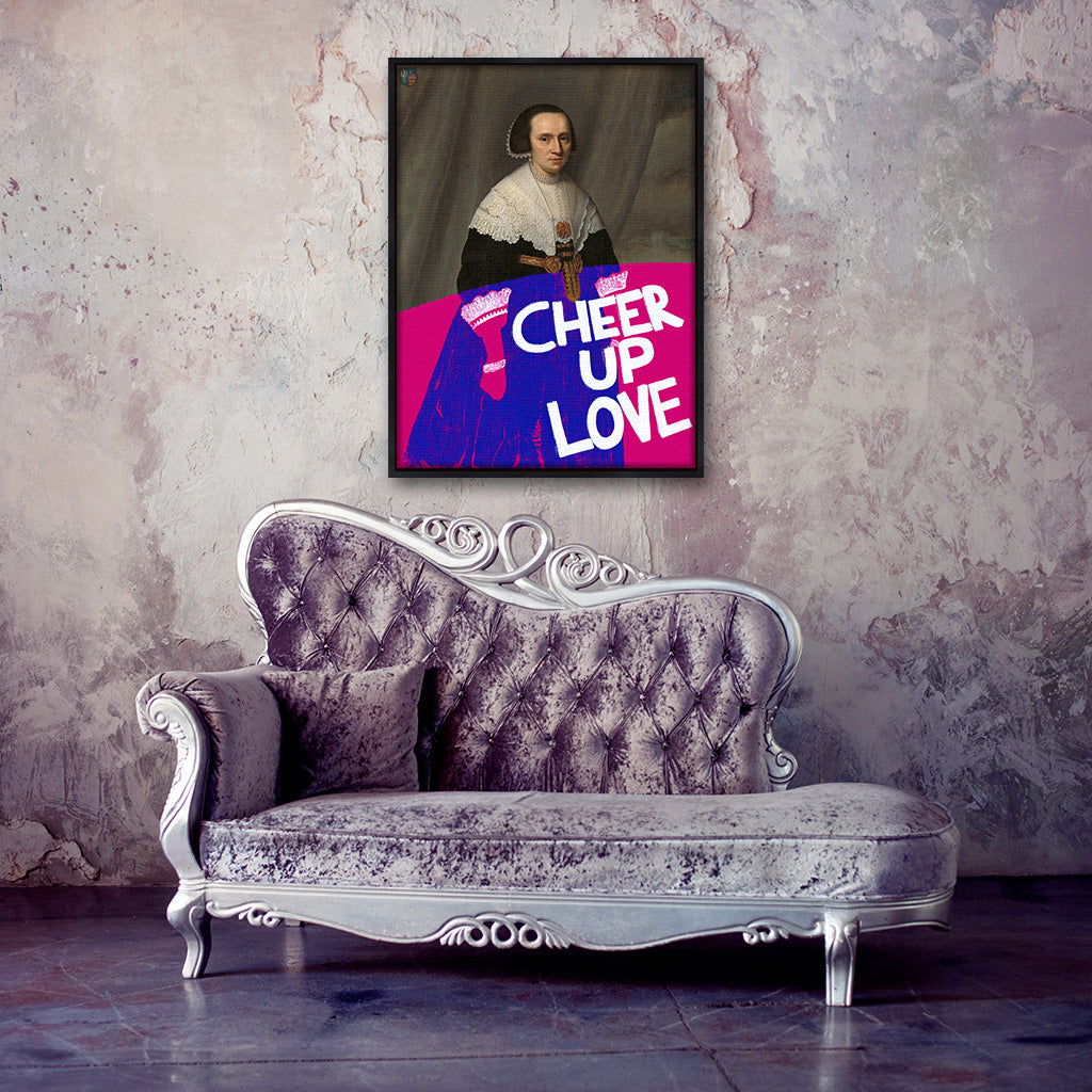 Cheer Up Love Canvas Print