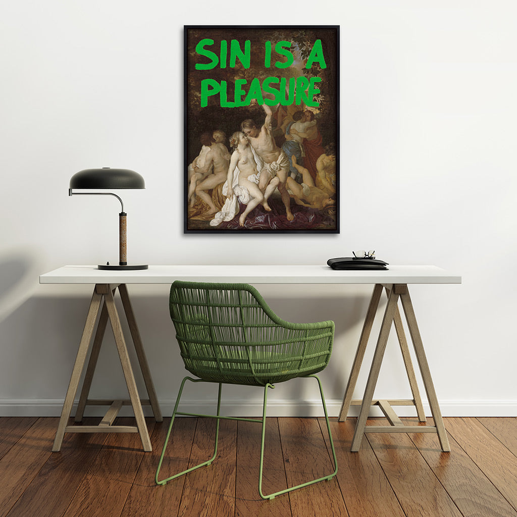 Sin is a Pleasure - Fine Art Print on Paper