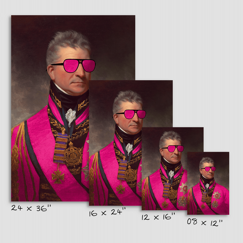 Admiral Awesome - Fine Art Print on Paper