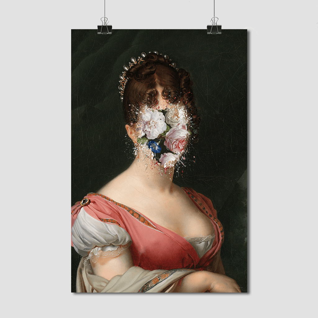 Horticultural Hortense - Fine Art Print on Paper