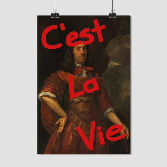 C'est La Vie Tromp - Fine Art Print on Paper