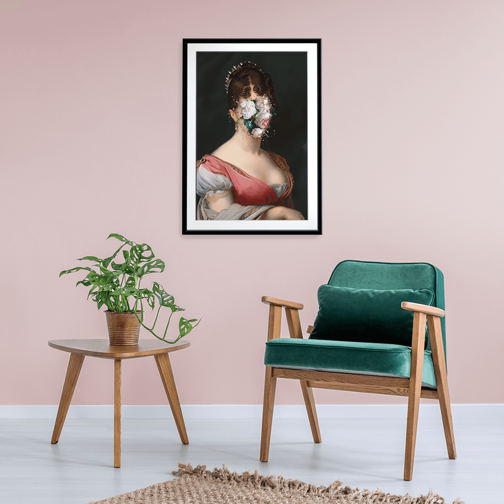 Horticultural Hortense - Fine Art Print on Paper