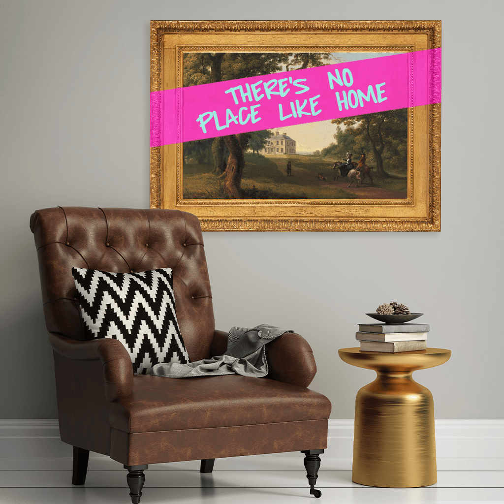 There's No Place Like Home Canvas Print