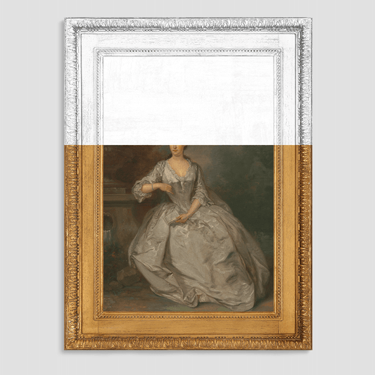 The White Lady Canvas Print