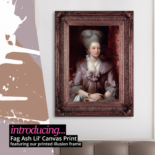 Introducing Fag Ash Lil' - Fine ArtCanvas Print