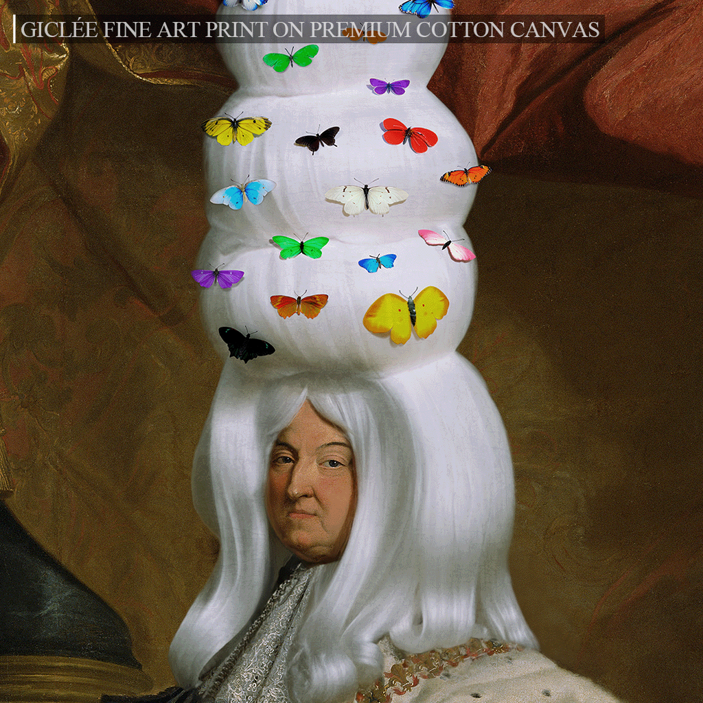 The Luscious Louis Canvas Print