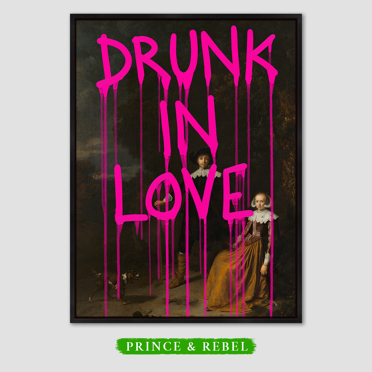 Drunk in Love Canvas Print