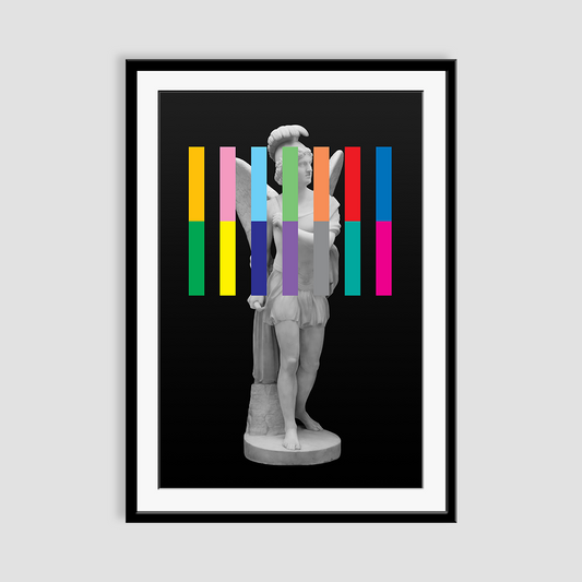 The Angel Abdiel No 1 - Art Print