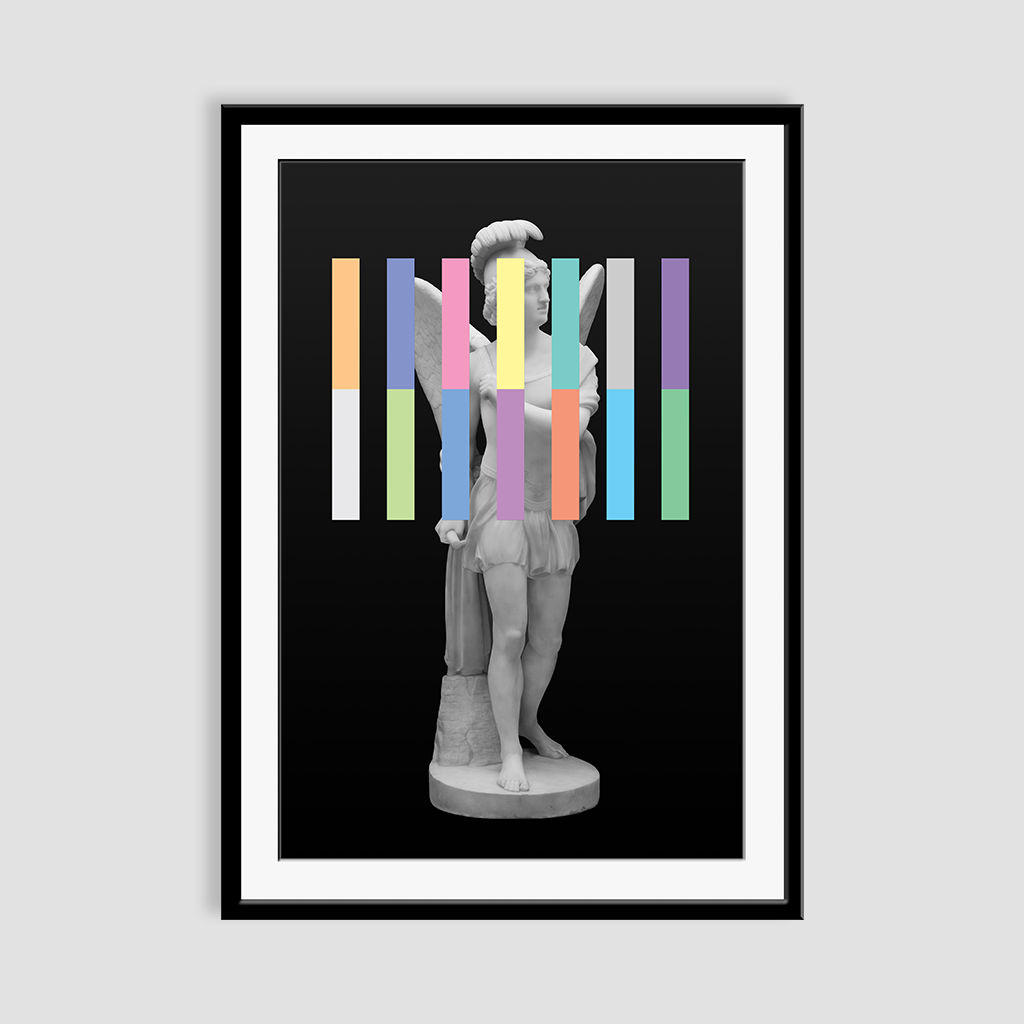 The Angel Abdiel No 2 - Art Print