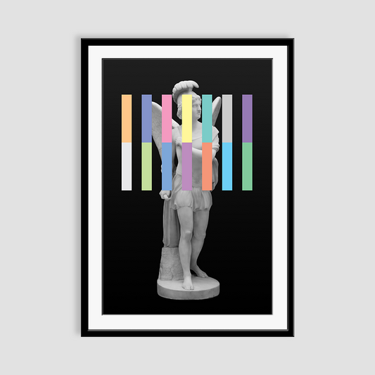 The Angel Abdiel No 2 - Art Print