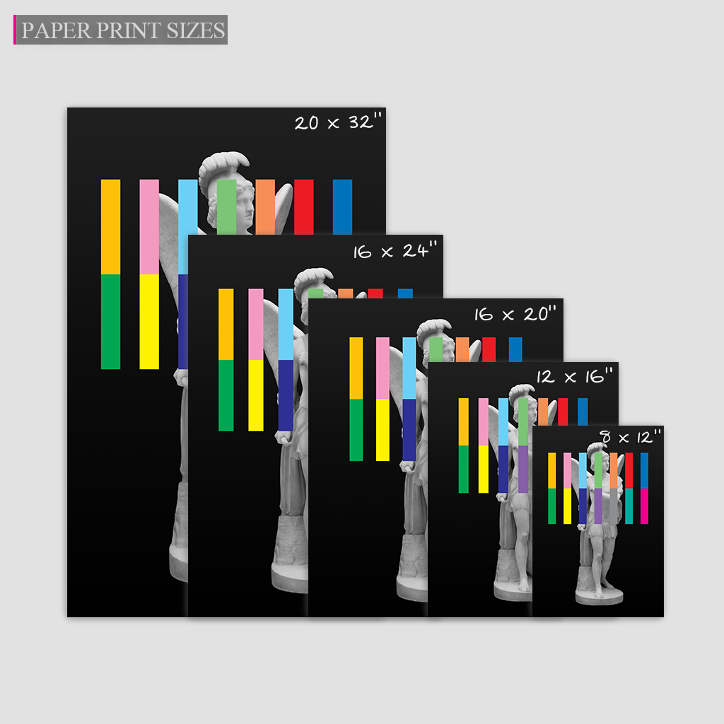 The Angel Abdiel No 1 - Art Print