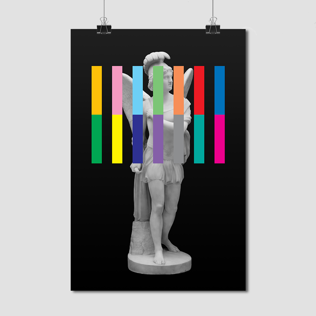 The Angel Abdiel No 1 - Art Print