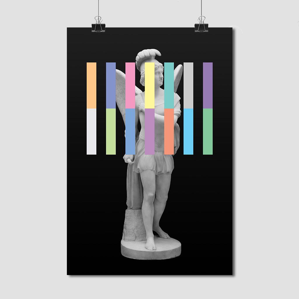 The Angel Abdiel No 2 - Art Print