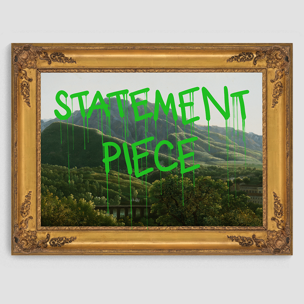 Statement Piece Canvas Print