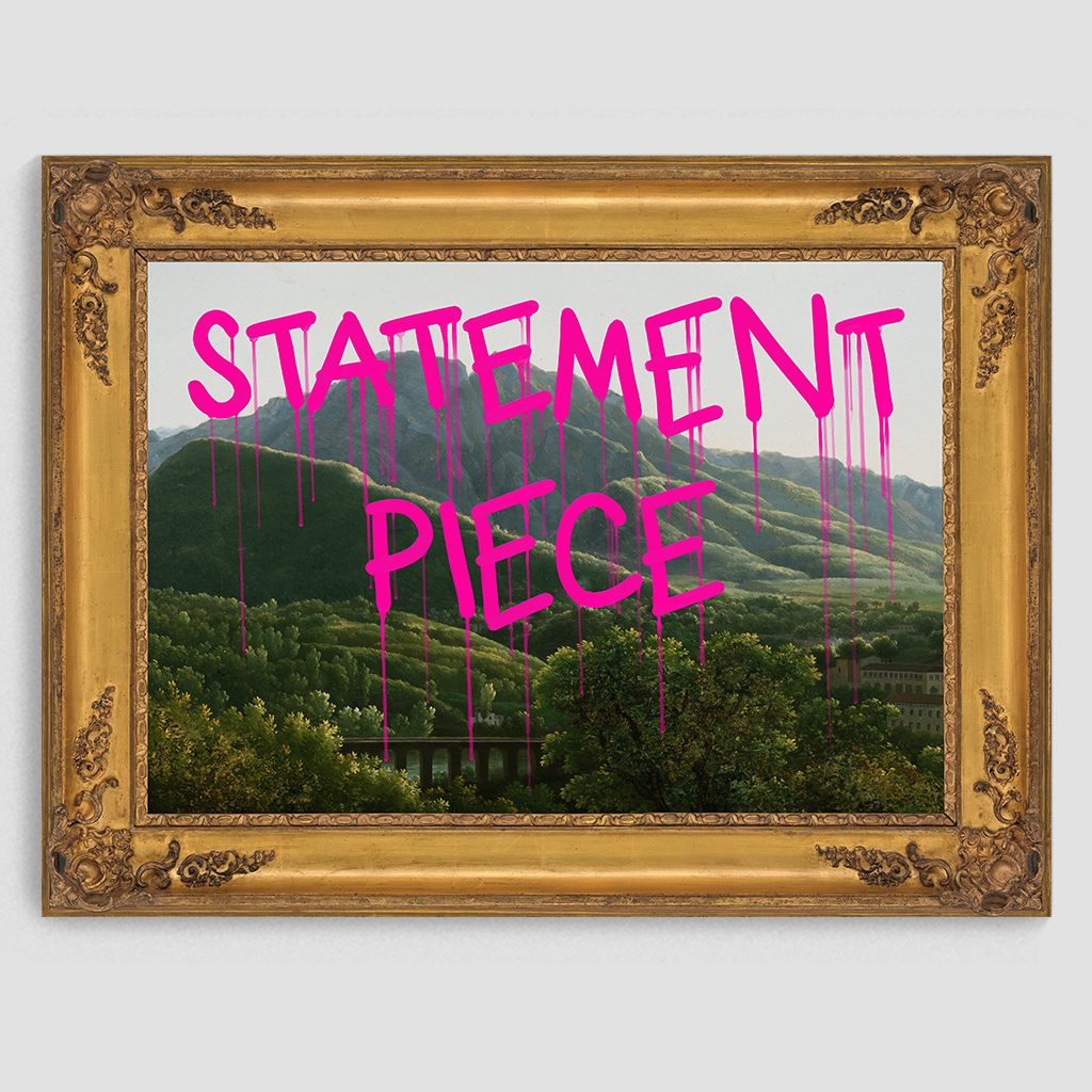 Statement Piece Canvas Print