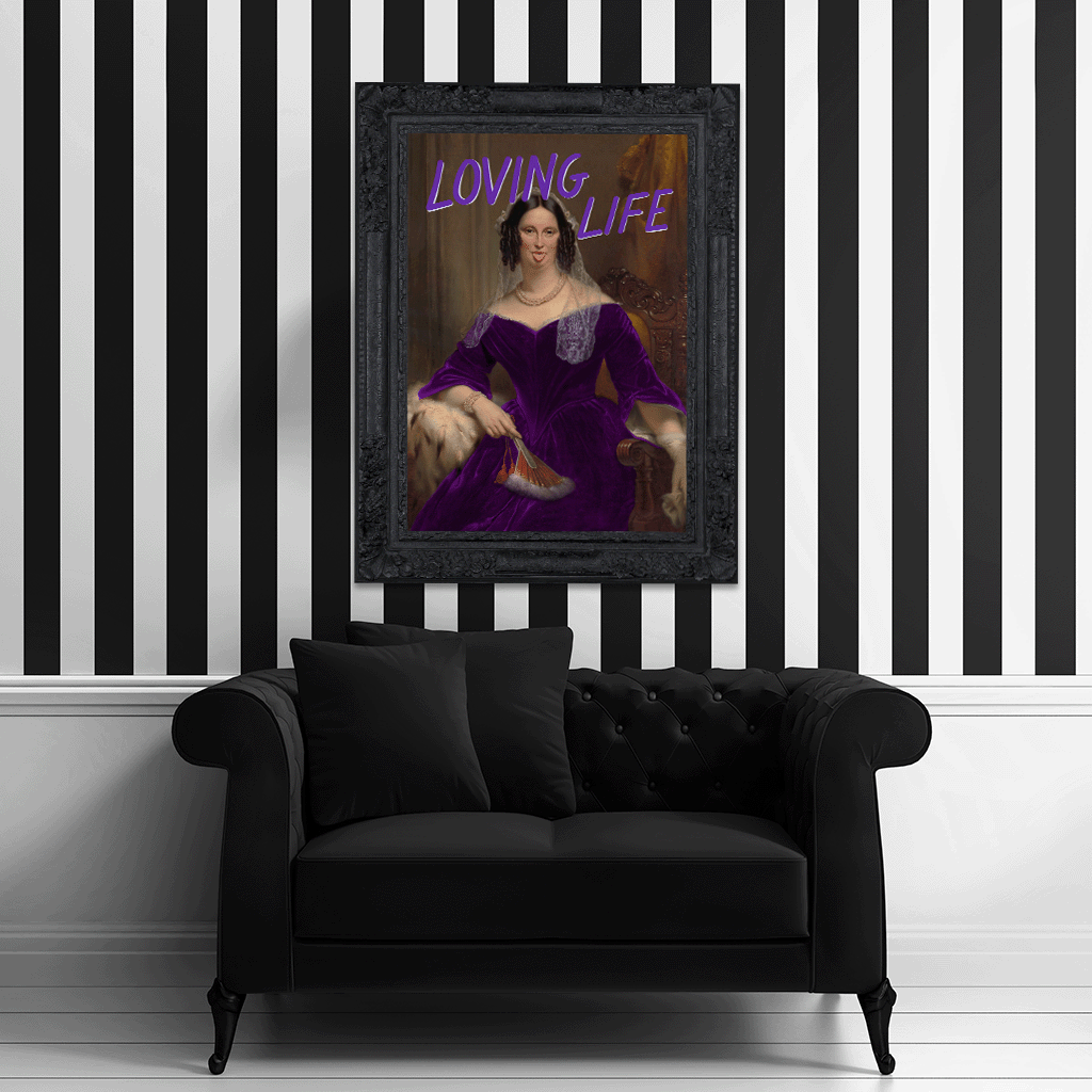 Loving Life Canvas Print