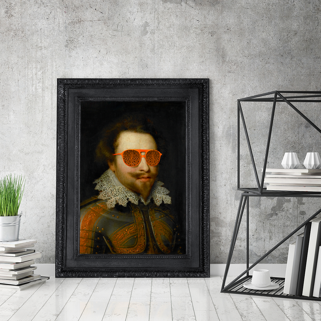 The Orange Gent Canvas Print