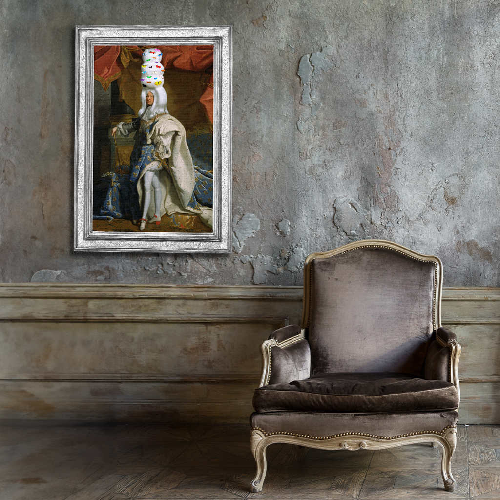 The Luscious Louis Canvas Print