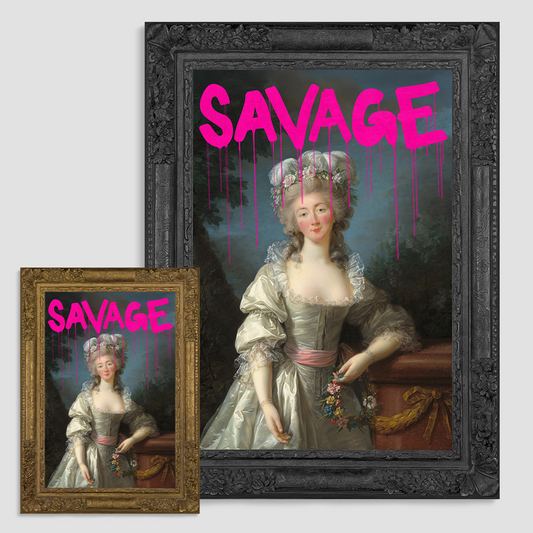 Savage Canvas Print