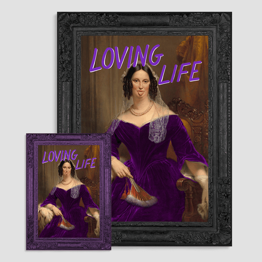Loving Life Canvas Print
