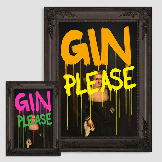 Gin Please Canvas Print