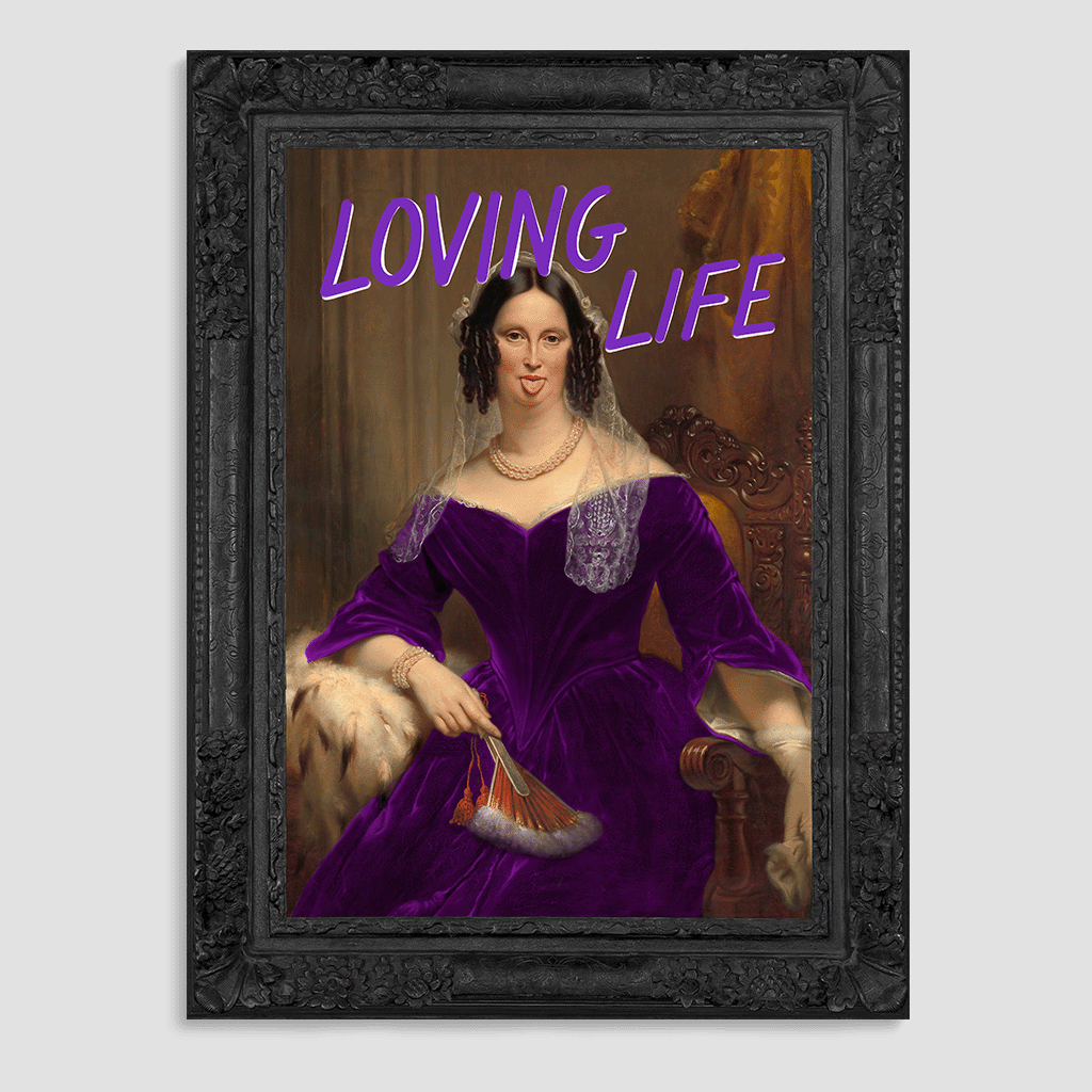 Loving Life Canvas Print