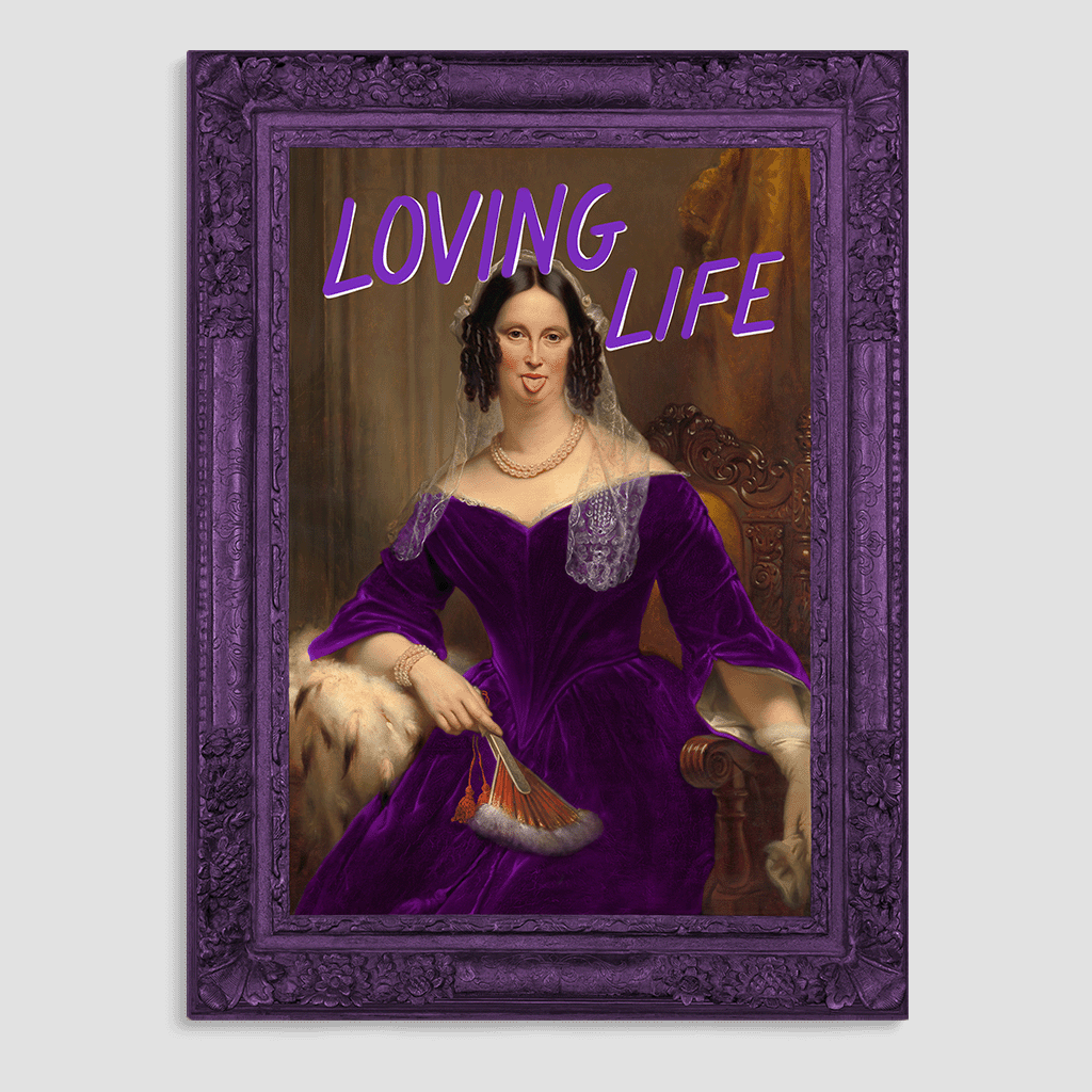 Loving Life Canvas Print