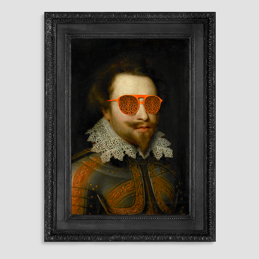 The Orange Gent Canvas Print