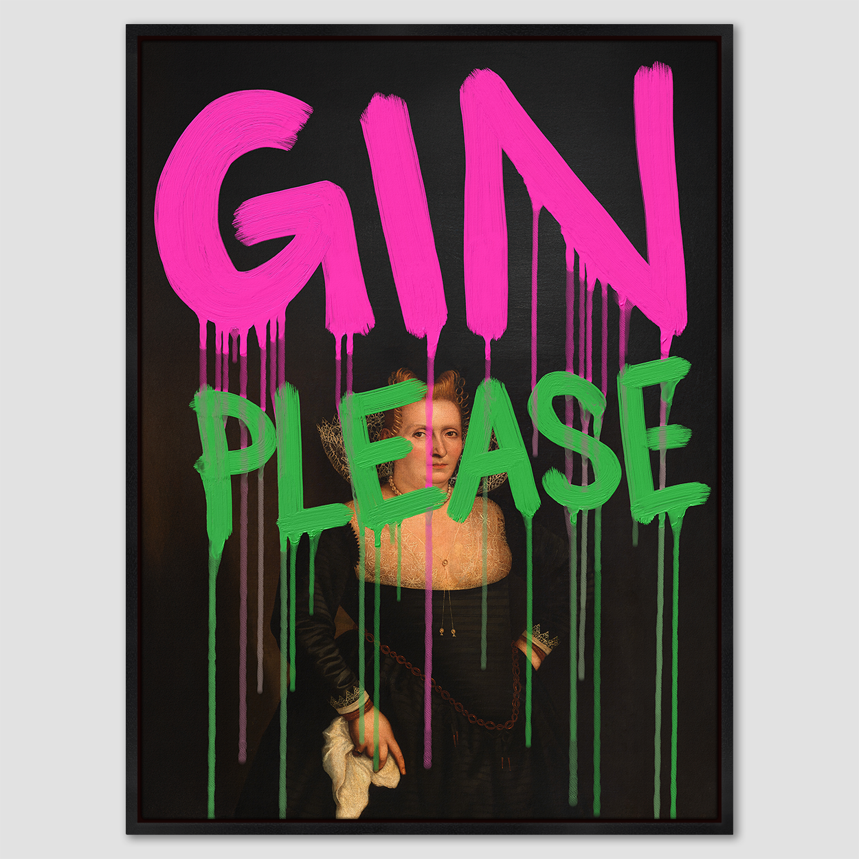 Gin Please Canvas Print