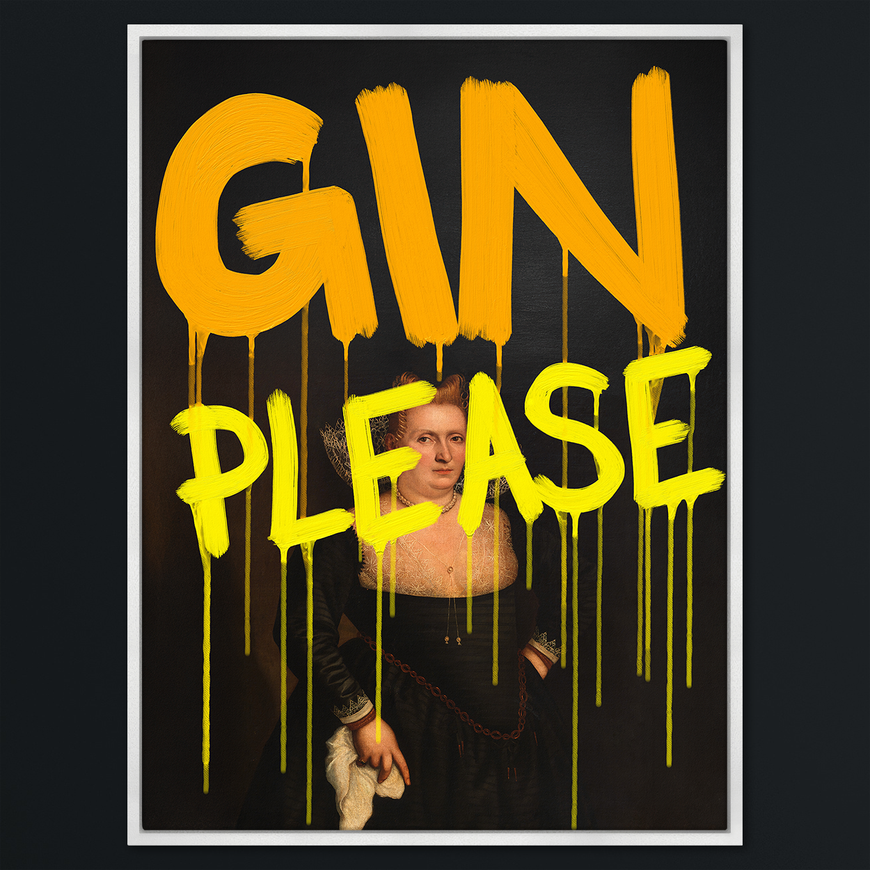 Gin Please Canvas Print