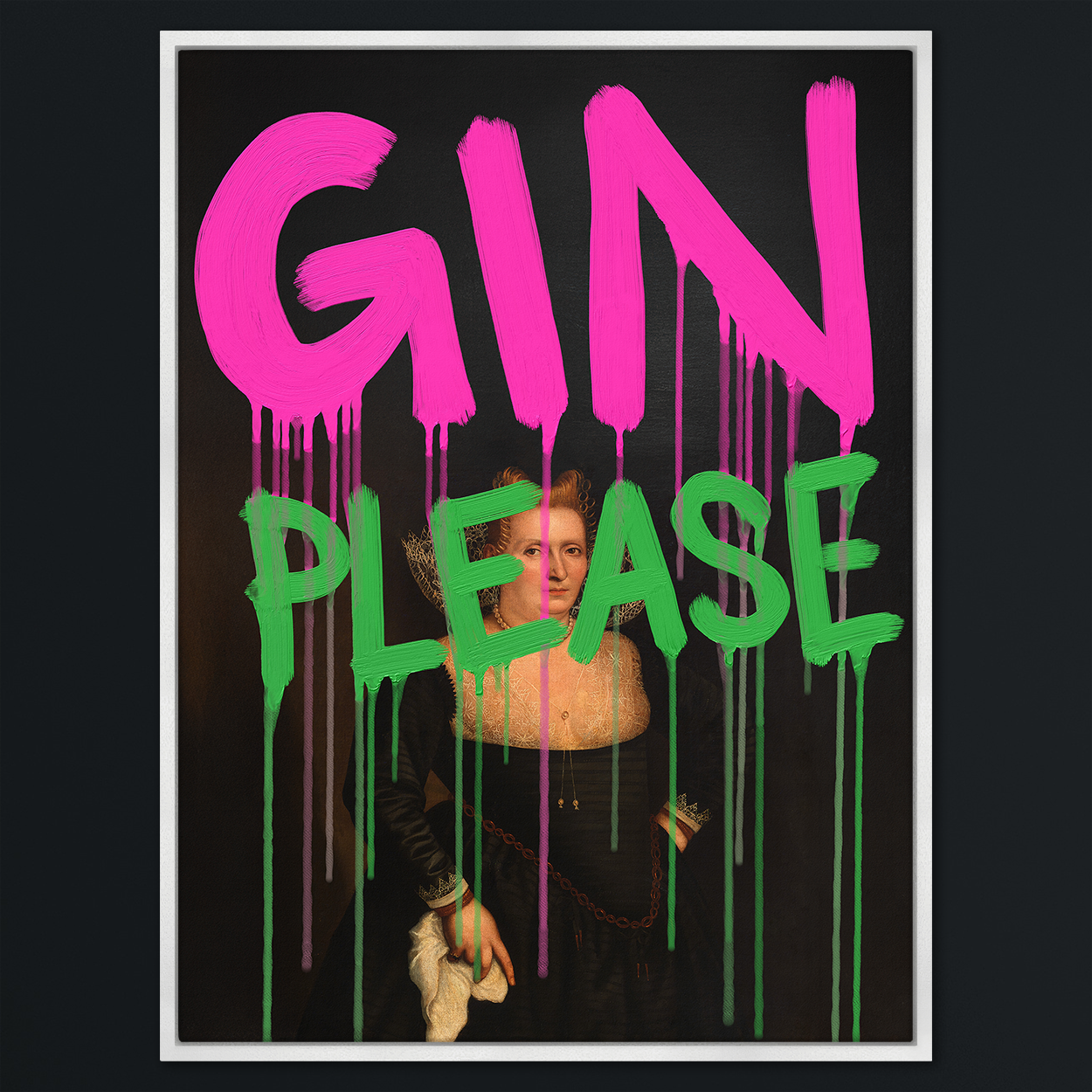 Gin Please Canvas Print