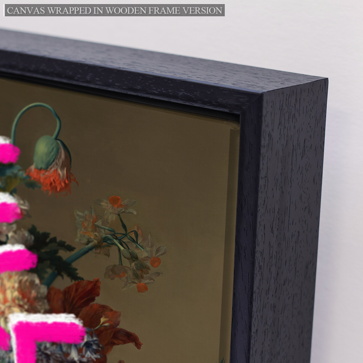 Be Nice or Leave Canvas Print