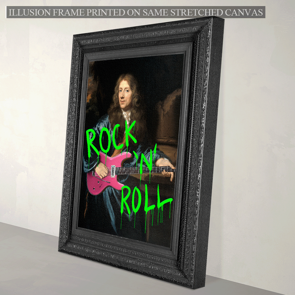Rock n Roll Canvas Print