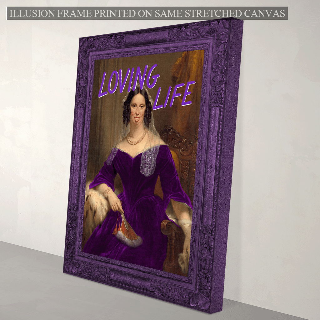 Loving Life Canvas Print