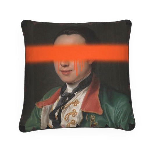 The Vandalised Viscount - Luxury Velvet Cushion