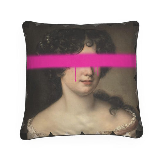 The Damaged Duchess - Luxury Velvet Cushion