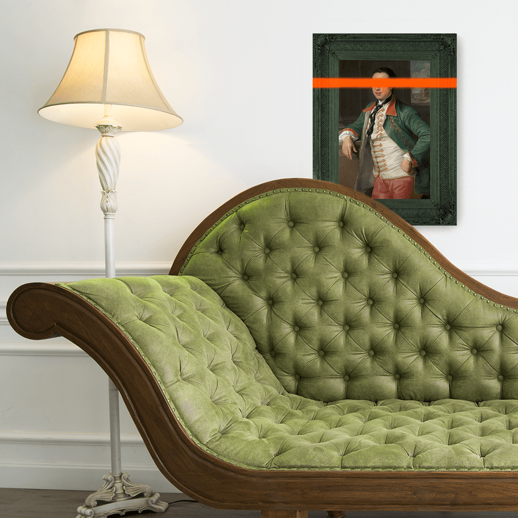 The Vandalised Viscount Canvas Print