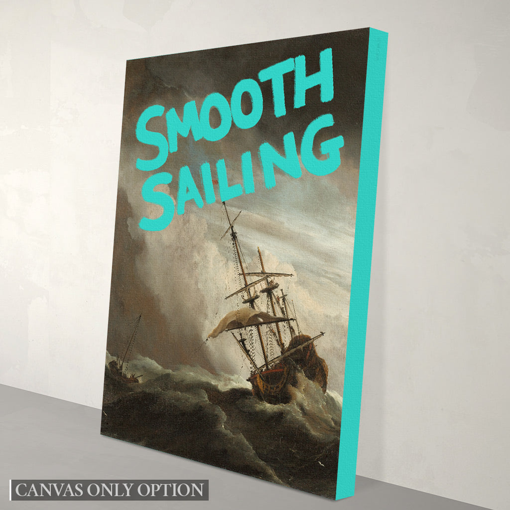 Smooth Sailing Canvas Print