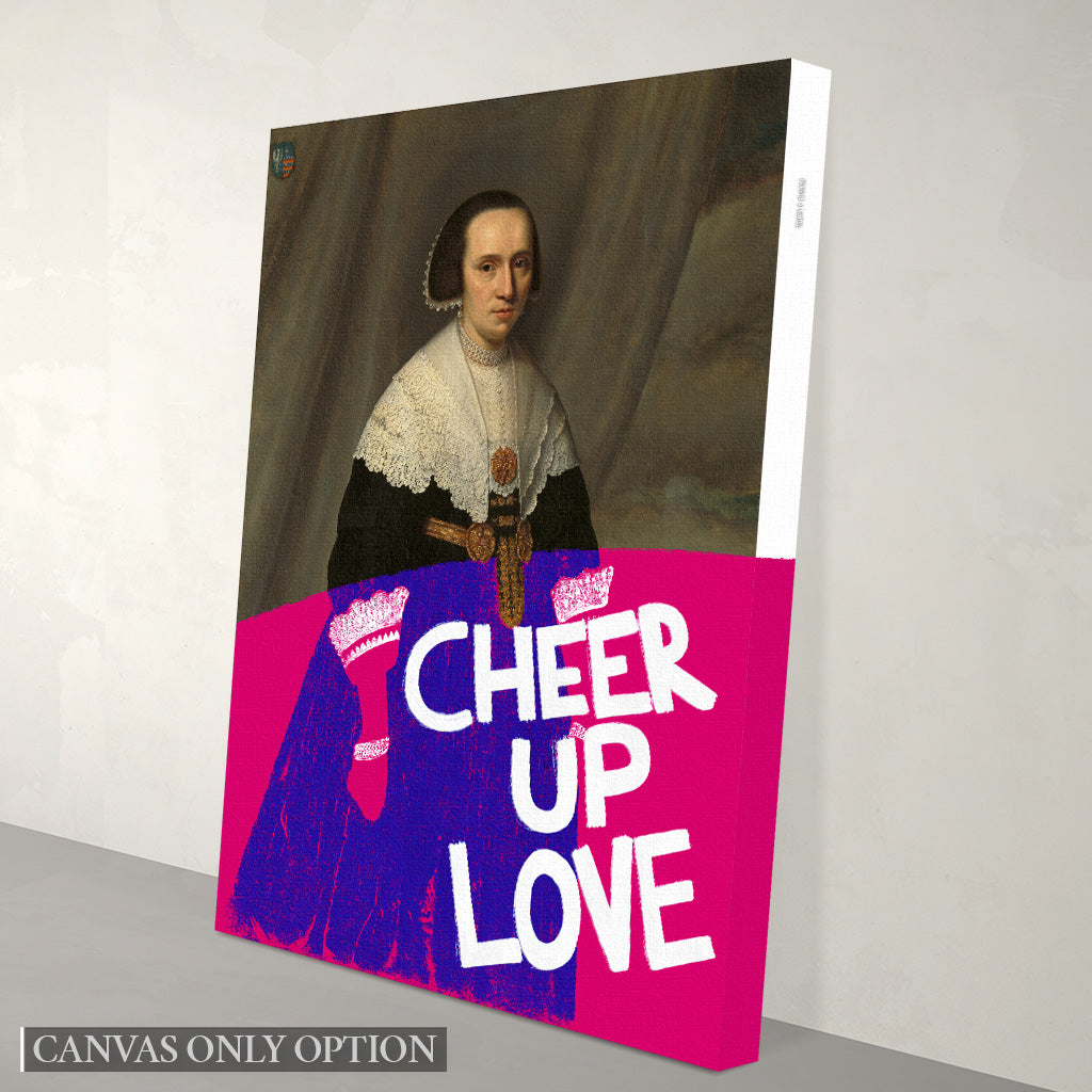 Cheer Up Love Canvas Print