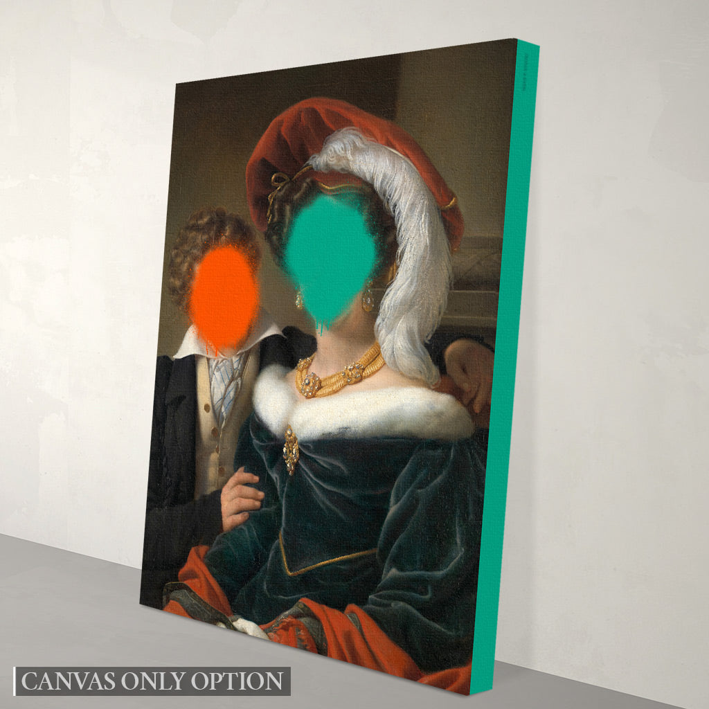 The Concealed Rudolphina - Canvas Print