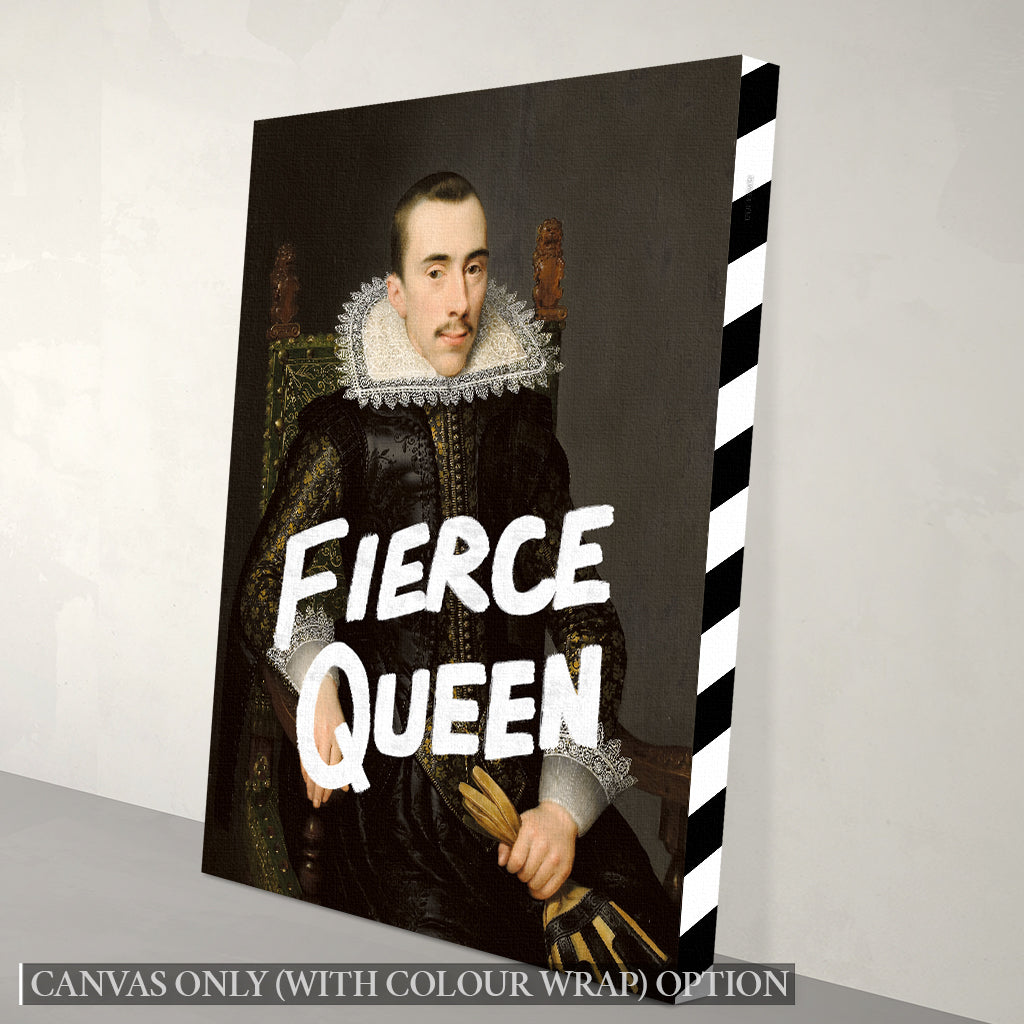 Fierce Queen Canvas Print